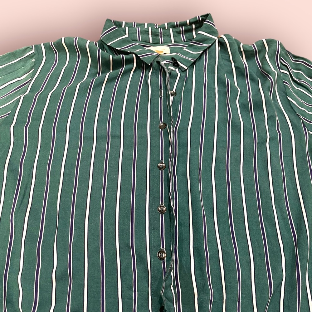 Silence + Noise Button Down Romper - image 7